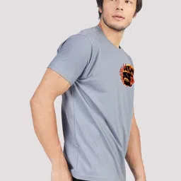 Greylongg Graphic Printed Round Neck Cotton Regular Fit T-shirt image 3