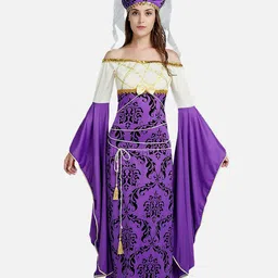Little Surprise Box LLP Egyptian Queen Cleopatra themed Adults Halloween Costume Dress Up-picture-29