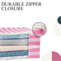 AMAK INC Pink Fabric Multi-Utility Wardrobe Organisers image 4