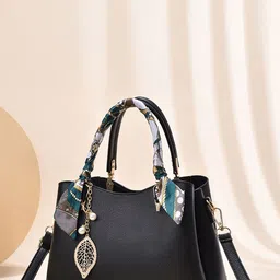 StyleCast Women Textured Structured Handheld Bag-image-41