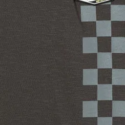 max Boys Checked Drop-Shoulder Sleeves Pockets T-shirt image 4