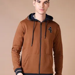 V-Mart Men Cotton Printed Hooded Sweatshirt-image-83