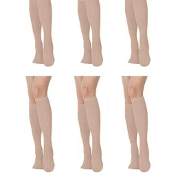 MUKHAKSH Beige Cotton Socks-picture-18