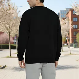 Moda Rapido Mens Printed Round Neck sweatshirt Regular Fit long sleeve image 4