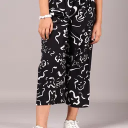 V-Mart Girls Printed Palazzos-picture-25