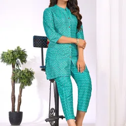 Moda Rapido Women Regular Kurti with Trousers-image-32
