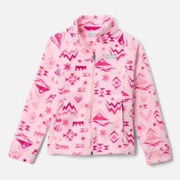 Columbia Benton Springs II Girls Printed Full Zip Jacket-picture-30