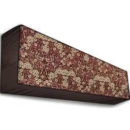 The Furnishing Tree Coffee Brown Plastic Air Conditioner Cover image 4