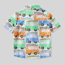 LULU & SKY Boys Printed Casual Shirt image 3