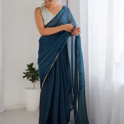 SANISA Poly Chiffon Designer Saree-picture-20