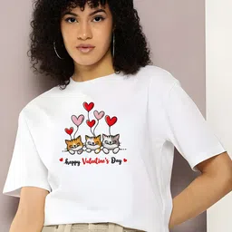 KAIDO Women Pure Cotton T-shirt-picture-22