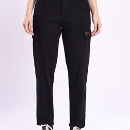Bene Kleed Women Regular Fit Mid-Rise Cargos Trousers-picture-41