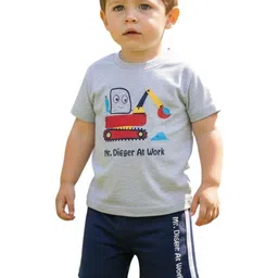 FABROYZ Boys Printed T-shirt with Shorts image 2