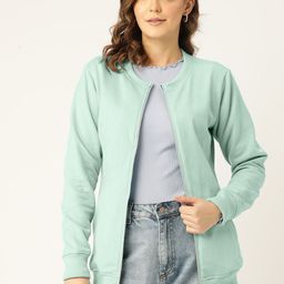 BRINNS Women Fleece Open Front Jacket with Embroidered-picture-36