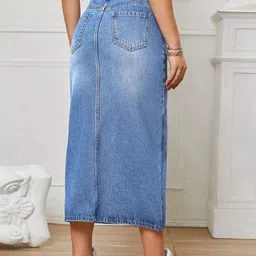 HUNTER & HAYES Midi Straight Skirts image 2