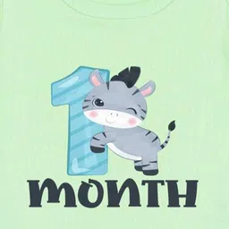 Arvesa Infants Printed Short Sleeve Bodysuit image 2