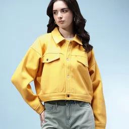 glitchez Crop Tailored Jacket image 5