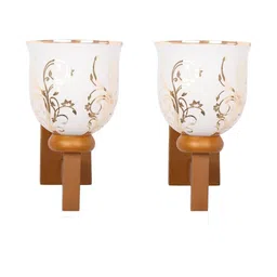SOMIL Gold Glass Cylinder Printed Wall Lamps-picture-19