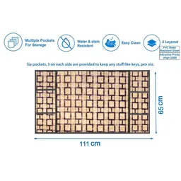 The Furnishing Tree Beige PVC Air Conditioner Cover image 3