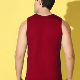 WOOSTRO Pack of 2 Printed Combed Cotton Innerwear Vests with Intelliease Technology image 4