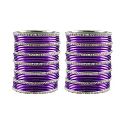 Vidhya Kangan Set Of 86 Stones Studded Bangle-image-17