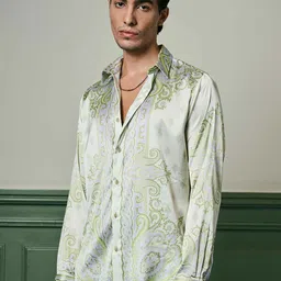 ASUKA Men Floral Opaque Printed Casual Shirt image 3