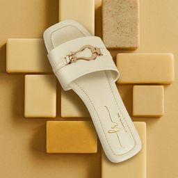 London Rag Women Open Toe Flats with Buckles-picture-14