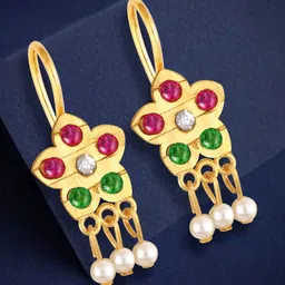 VIVASTRI Women Gold-Plated Alloy Earrings-picture-24