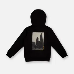 Pepe Jeans Boys Brand Logo Printed Hood Cotton Front-Open Sweatshirt image 2