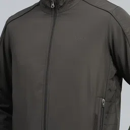 Monte Carlo Men Mock Collar Solid Casual Padded Jacket image 2