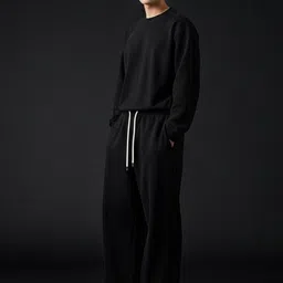 CLOTH N CODE Men Relaxed Loose Fit Trousers image 4