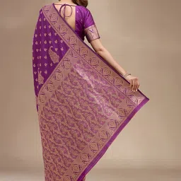 Koskii Art Silk Saree image 4