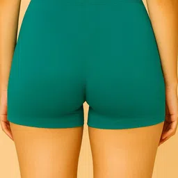 CKARFE Pack of 2 High-Rise BoyShort Brief CF SBT-33 R Green,Blue XS-2 image 5