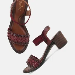 Dollphin Leather Block Sandals image 4