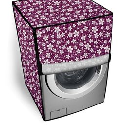The Furnishing Tree Waterproof and Dustproof PVC Washing Machine Cover Fully-Automatic Front Loadin-picture-17
