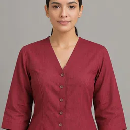 HOUSE OF MAITHILI Floral Embroidered Cotton Crop Top-picture-38