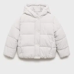 Mango Kids Girls Puffer Jacket-image-5
