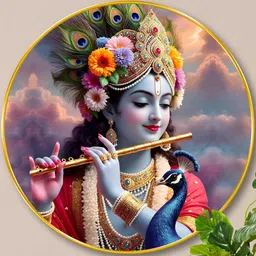 Myntra Elegant Homes Multicoloured MDF Religious Wall Paintings image 5