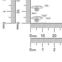 Crash.Club By CKC 18KT White Gold 1.58 Carat Diamond Studded Ring - 2.53 g image 3