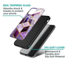 QRIOH Geometric Printed iPhone 14 Plus Back Case Mobile Accessories image 5