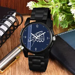 Gopal Shopcart Unisex Printed Dial Analogue Watch J16BLK Islamic NUM06 CD-picture-14