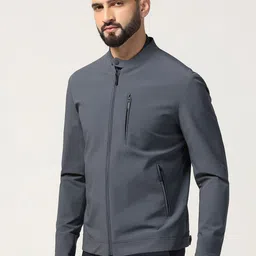 Blackberrys Men Satin Bomber Jacket image 1