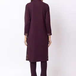 KEIKO Women Ethnic Motifs Regular Kurta with Trousers image 5