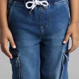 Ed-a-Mamma Boys Comfort Low Distress Light Fade Stretchable Jeans image 4