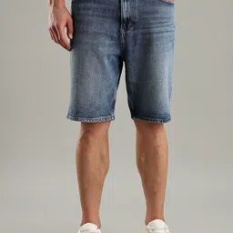 Tommy Hilfiger Men Relaxed Fit Mid-Rise Denim Shorts-picture-43