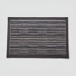 Home Centre Grey Printed Rectangle Doormats image 2