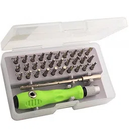 KE 32 in 1 Mini Screwdriver Bits Set with Magnetic Flexible Extension Rod image 1