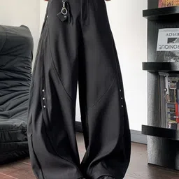 StyleCast Men Baggy Mid-Rise Trousers-picture-22