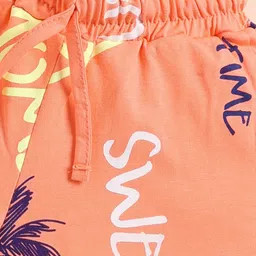 Biskid Girls Cotton Regular Fit Printed Capris image 2