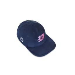 DROOP Men Embroidered Cotton Baseball Cap With Snapback Closure image 4
